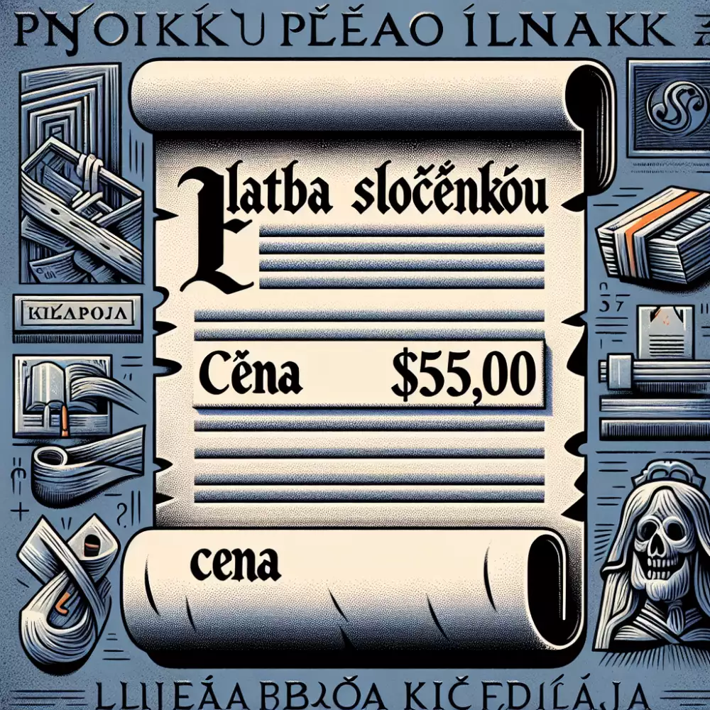 Platba Složenkou Cena