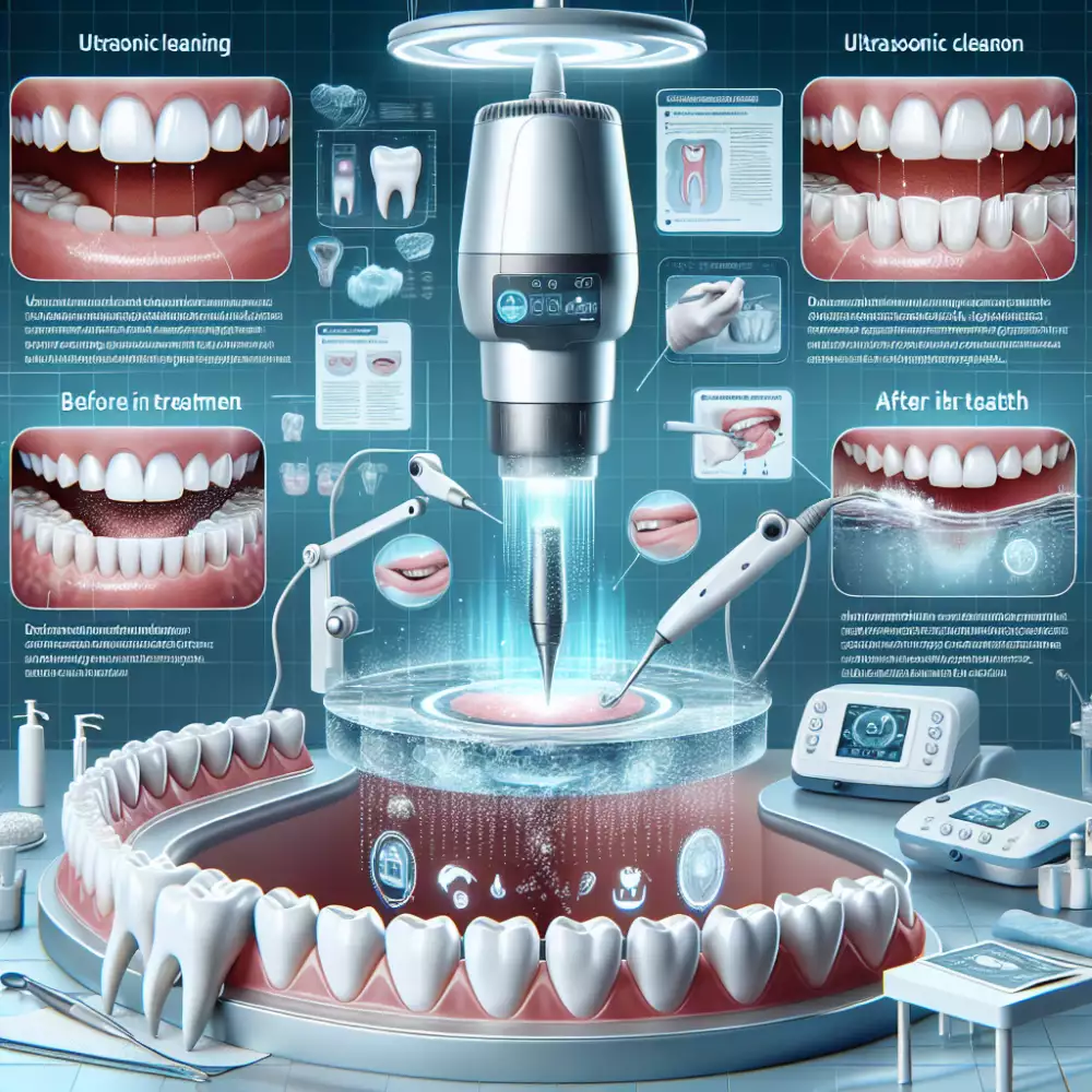 čištění zubů ultrazvukem